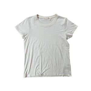 Tasc All Day Short Sleeve White T-Shirt Unisex Size M